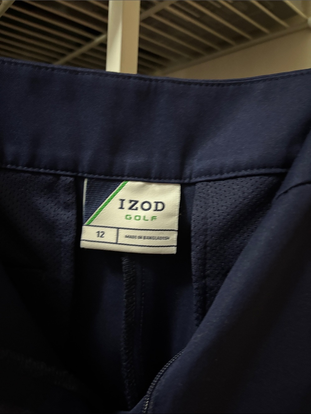 Izod Navy Women's Bermuda Shorts - Picture 3 of 3